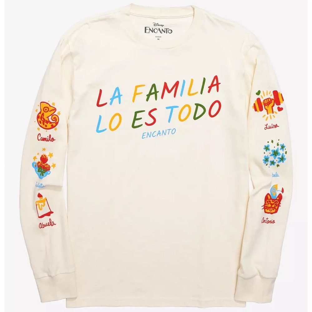 Disney Encanto Kids Cream Long Sleeve Tee